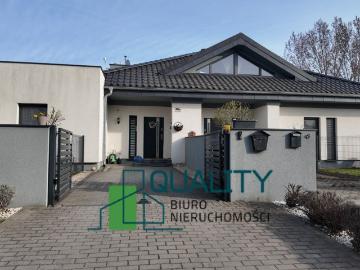 Nowoczesny dom szeregowy 100 m² bezczynszowy, jasny