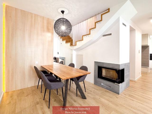 Do sprzedania nowoczesny dom szeregowy 125 m² z ogrodem i garażem