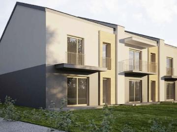 Nowoczesny dom szeregowy z ogródkiem, 6 pokoi, Rzeszów