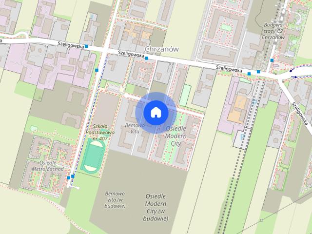 Nowoczesny i wygodny apartament, 200 m od metra