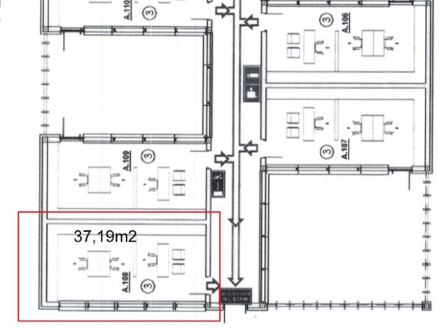 Nowoczesny lokal biurowy 37,19 m2 z ochroną i parkingiem