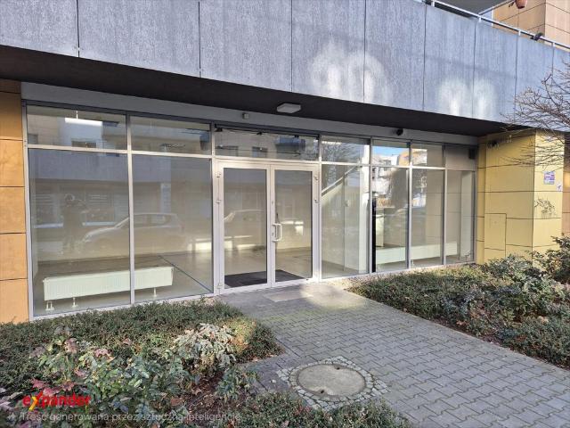 Polecam nowoczesny lokal usługowy 57 m² z witrynami i parkingiem