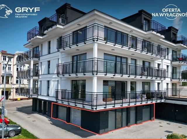 Nowoczesny lokal usługowy 89 m² z dużymi witrynami w centrum Słupska