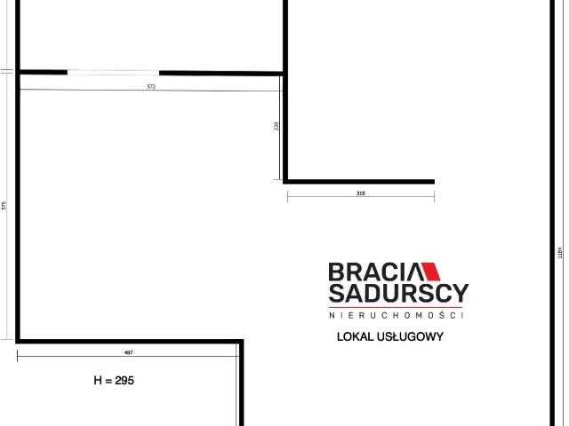 Nowoczesny lokal 139 m² przy al. 29 Listopada, duże witryny