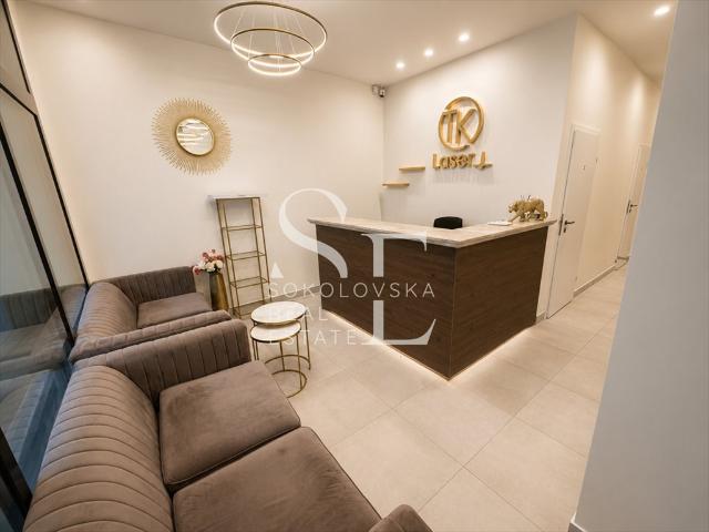 Nowoczesny lokal 75 m² na Woli, witryna, parking, gotowy!