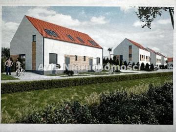 Nowoczesny segment 102 m² z ogrodem i parkingiem