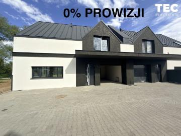 Nowoczesny segment 130 m² z ogrodem, garażem i technologiami