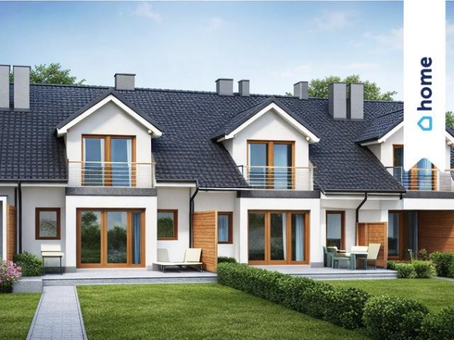 Nowoczesny segment 145 m² z ogrodem, 5 pokoi, deweloperski