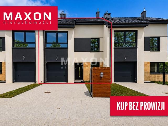 Polecam nowoczesny segment 176 m² z ogrodem i garażem