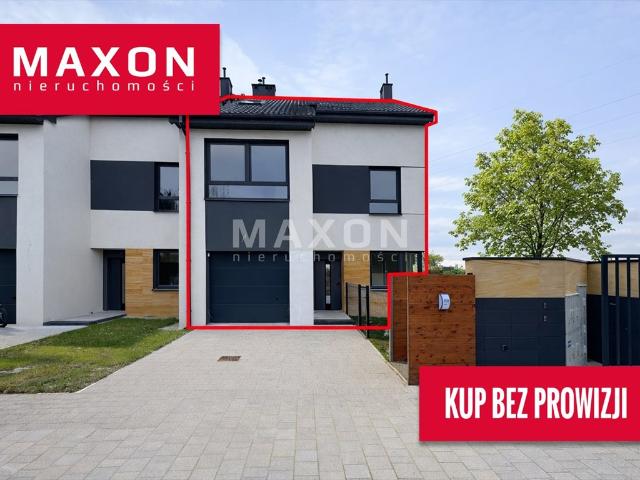 Do sprzedania nowoczesny segment skrajny 176 m² z garażem