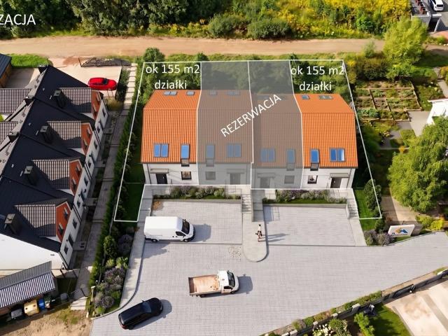 Nowoczesny segment z ogrodem 4 pok. 93,56 m² zapraszam