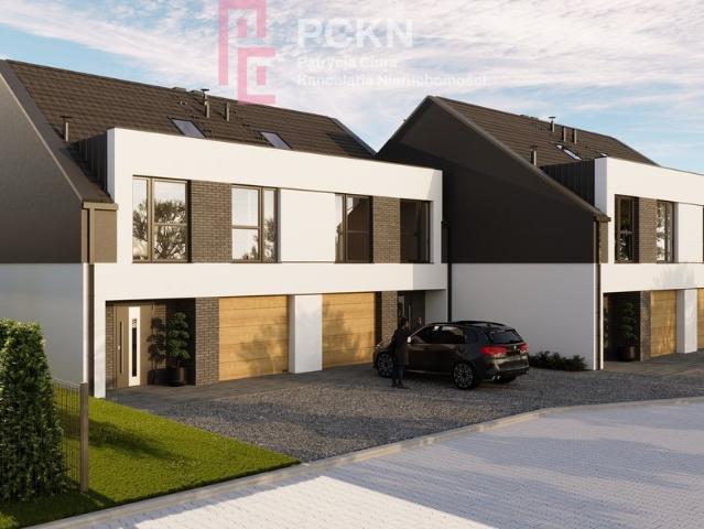 Nowoczesny segment z ogródkiem, garaż, 127 m² polecam