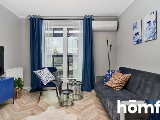 Wynajmę nowoczesne 2 pokojowe mieszkanie 45,5 m² z loggią
