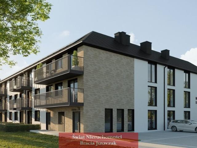 Nowoczesny 2 pokojowy apartament z ogródkiem w Radwanicach