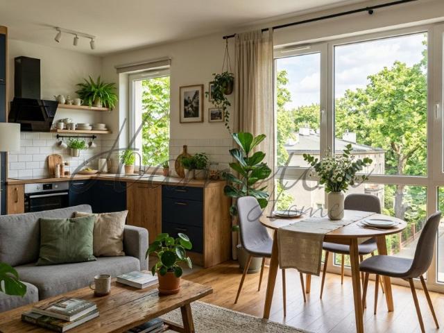 Nowoczesny 2 pokojowy apartament z balkonem w Wawer