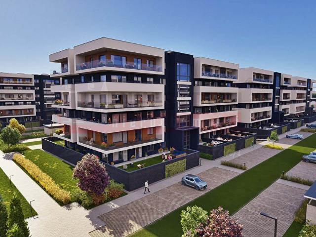 Polecam nowoczesny 2 pokojowy apartament z 51 m² tarasem