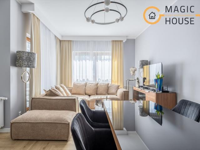 Nowoczesny 3 pokojowy apartament z balkonem w Zajezdni Wrzeszcz