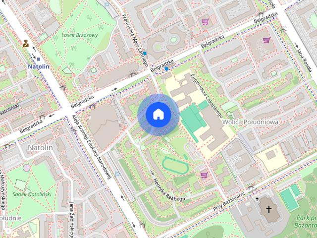Nowoczesna nowa kawalerka przy Metrze Natolin