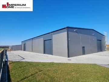 Nowoczesna hala 1100 m² z podziałem, monitoring, blisko S6