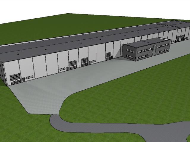 Nowoczesna hala magazynowo produkcyjna z biurami – 4 794 m²