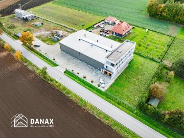 Nowoczesna hala produkcyjno biurowa 1118 m² w Łężkowicach