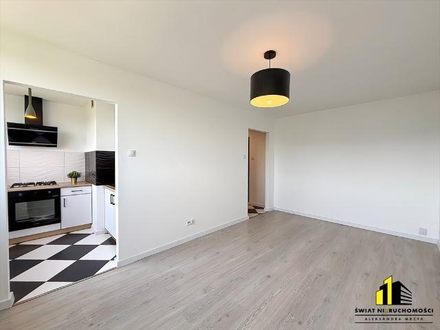 Nowoczesna kawalerka 26 m² z pełnym AGD i wygodnym prysznicem