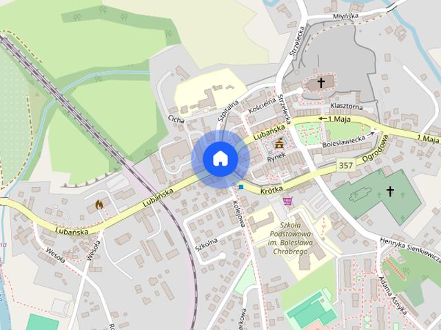 Nowoczesna kawalerka w nowym budynku, pierwszy najemca, centrum Nowogrodźca