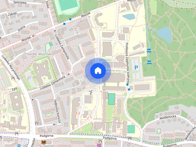 Nowoczesna kawalerka z balkonem po remoncie Campus A UZ