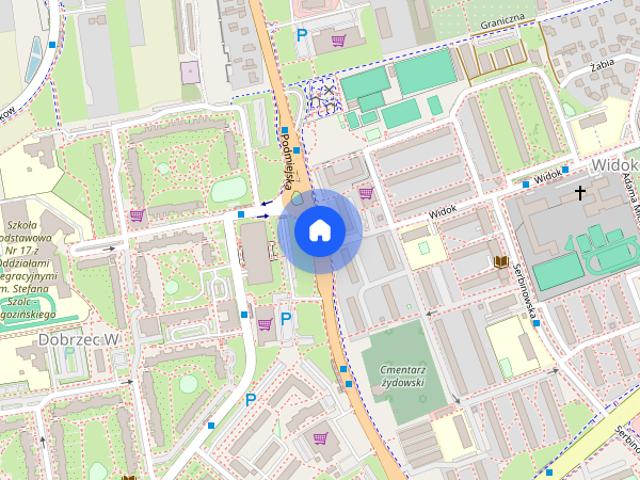 Nowoczesna kawalerka z dużym balkonem | Podmiejska