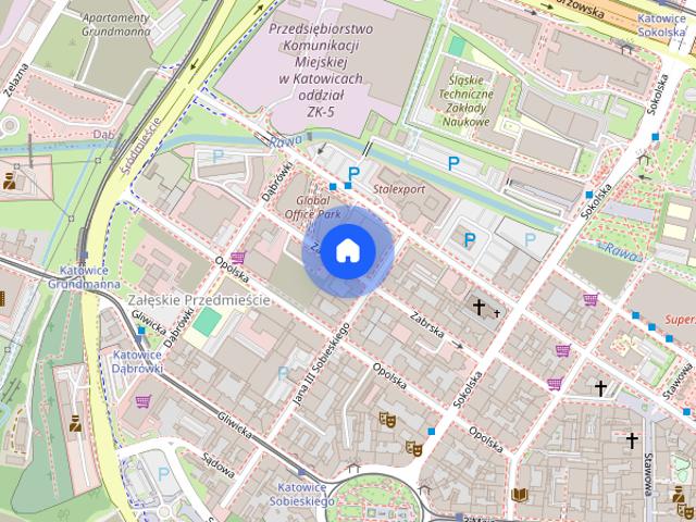 Nowoczesna kawalerka z widokiem premium