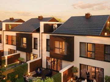 Nowoczesna szeregówka 141m2 z tarasem na Herbowej