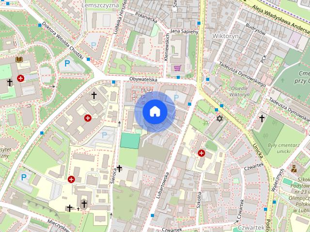 Nowoczesne mieszkanie 2 pokojowe w centrum Lublina 2 bedroom apartment MUL For Rent