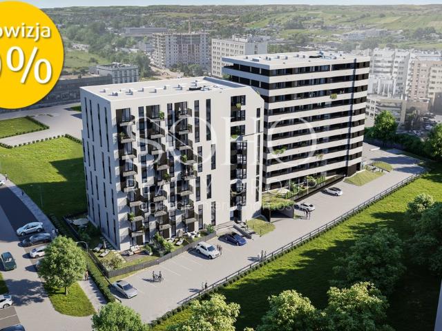 Nowoczesne mieszkanie 36,79 m² z ogródkiem 42,94 m² w Krakowie