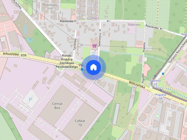 Nowoczesne mieszkanie 38,5 m2, miejsce postojowe, 2 przyst. od metra
