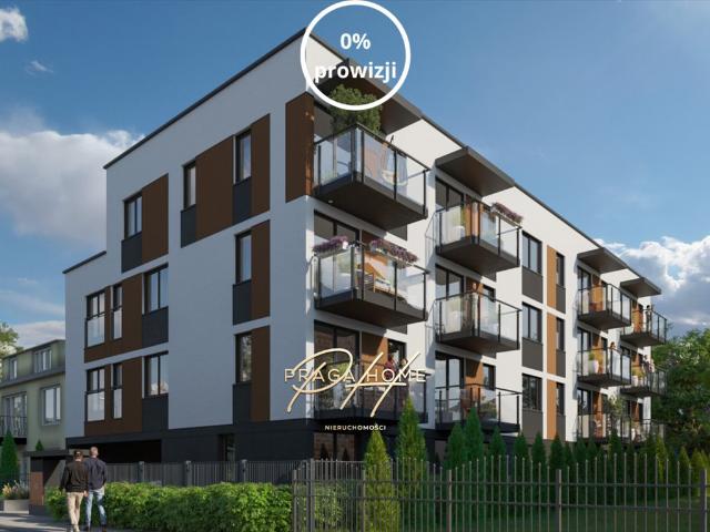 Nowoczesne mieszkanie 41,39 m² z balkonem w inwestycji Jordanowska