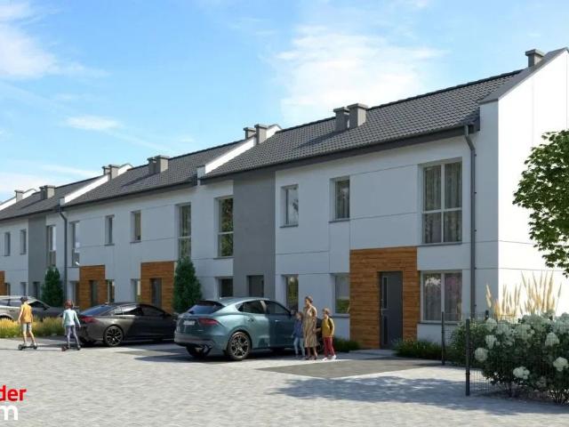 Nowoczesny dom szeregowy 60,35 m² z ogrodem polecam!