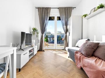 Nowoczesne mieszkanie | Balkon | Odra i Centrum Szczecin, Międzyodrze Wyspa Pucka