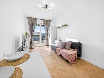 Nowoczesne mieszkanie | Balkon | Odra I Centrum