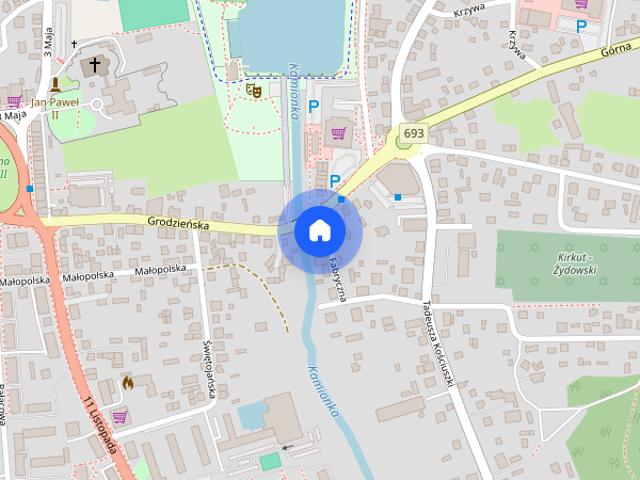 Nowoczesne mieszkanie Siemiatycze, 48m2