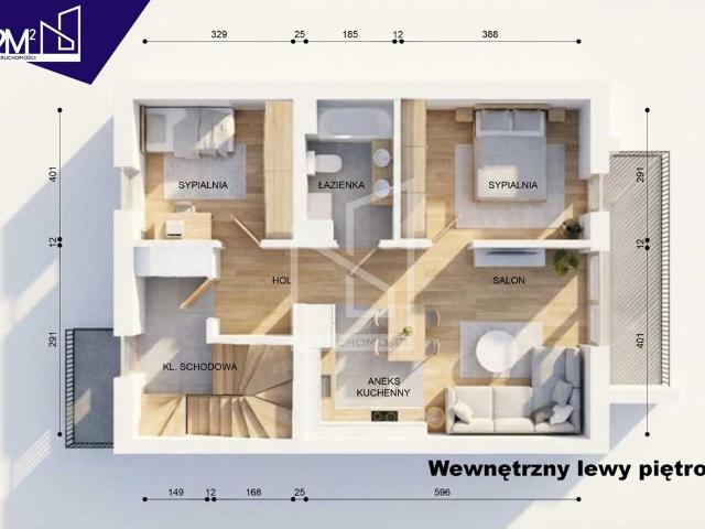 Nowoczesne mieszkanie 63 m² z balkonem i parkingiem polecam