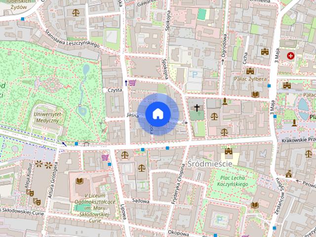 Nowoczesne mieszkanie w centrum miasta