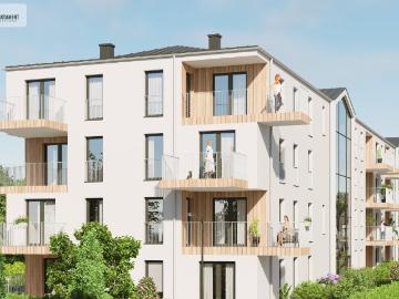 Nowoczesne mieszkanie z tarasem w Rypinie, 30,64 m²