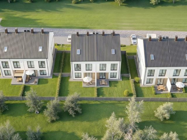 Nowoczesne 3 pokojowe mieszkanie z ogrodem i poddaszem