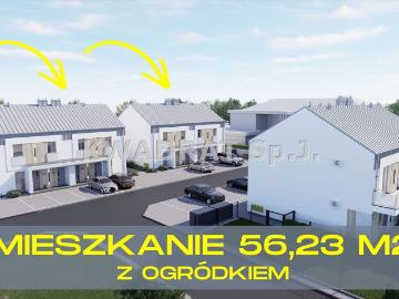 Nowoczesne mieszkanie z ogródkiem i tarasem w Baranowie