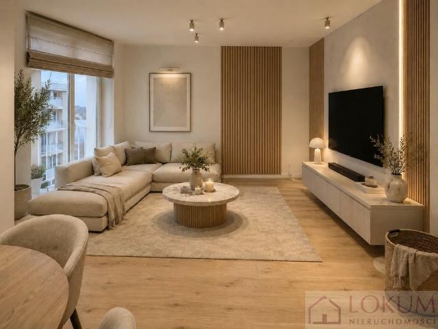 Nowoczesne dwupoziomowe mieszkanie z antresolą 64,63 m² w Lublinie