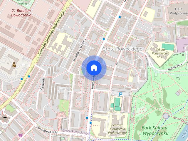 Nowoczesne pokoje dla studentów Hetmańska nowy blok