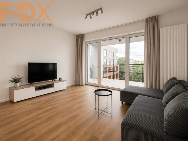 Nowoczesne studio 32 m² z tarasem, cicho, polecam!