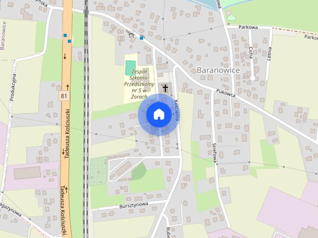 Nowoczesne umeblowane mieszkanie Żory 50m2 klimatyzacja Ogródek Parking