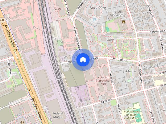 Nowoczesne 1 pokojowe z aneksem sypialnianym