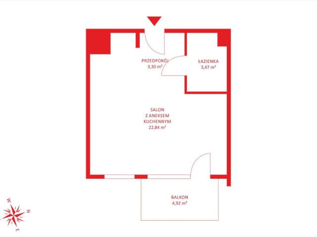 Do sprzedania nowoczesne 29,9 m² w Straszynie blisko natury